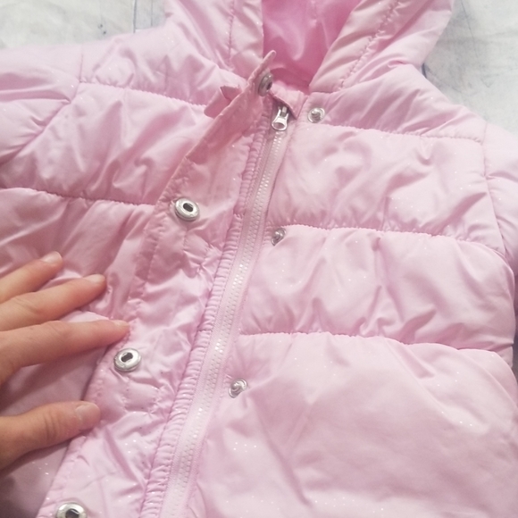 Pink Sparkle winter jacket - Picture 3 of 6